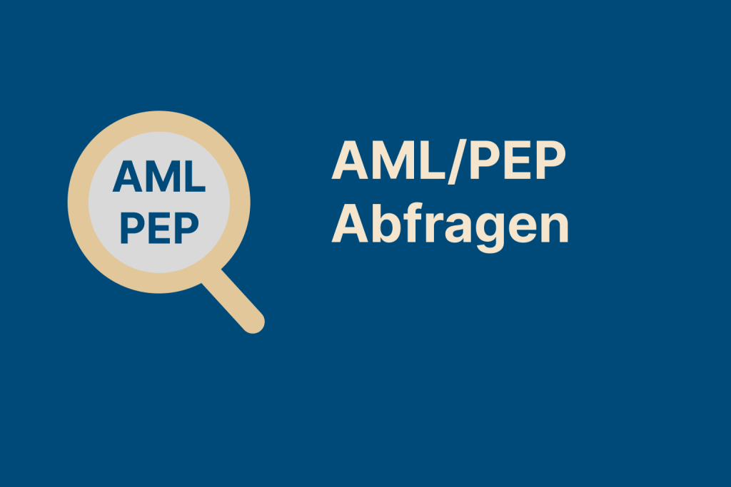 AML/PEP Abfragen direkt in XPERT durchführen können?