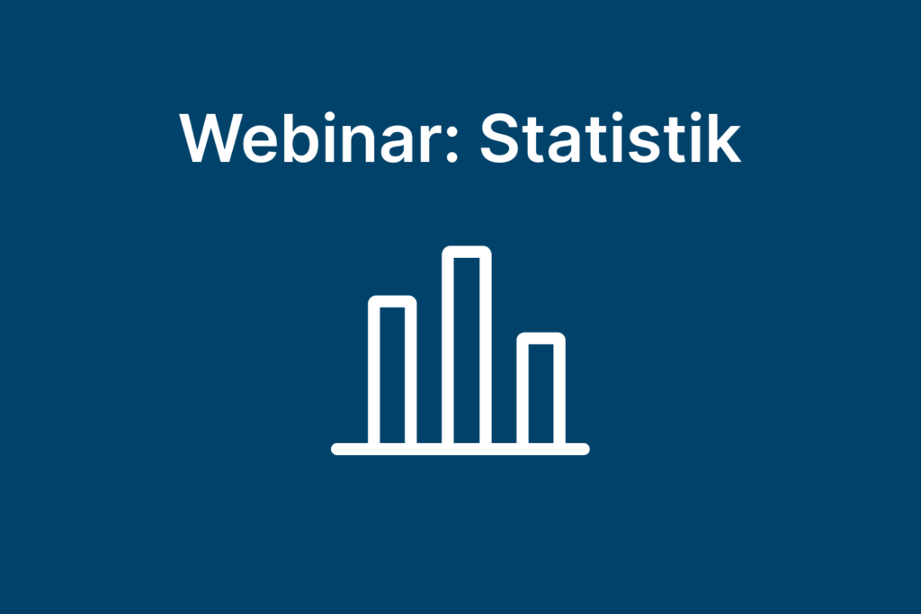 Webinar: Statistik