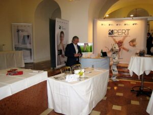 Der XPERT Stand erwartet das Ende der Eröffnung…