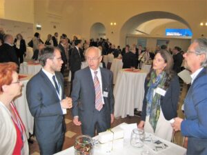 Reger Andrang an unserem Stand…