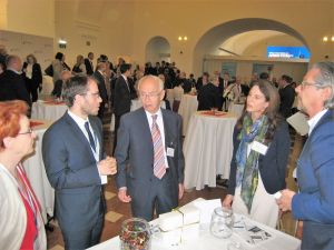 Reger Andrang an unserem Stand…