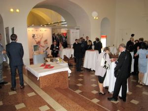 Die ersten Teilnehmer trudeln ein…