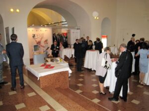 Die ersten Teilnehmer trudeln ein…